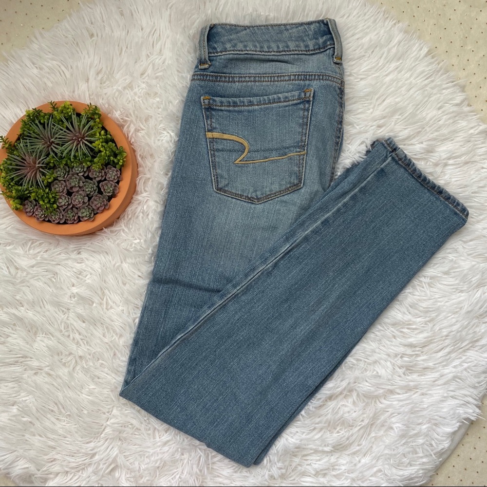 American Eagle Outfitters Light Skinny Short Jeans